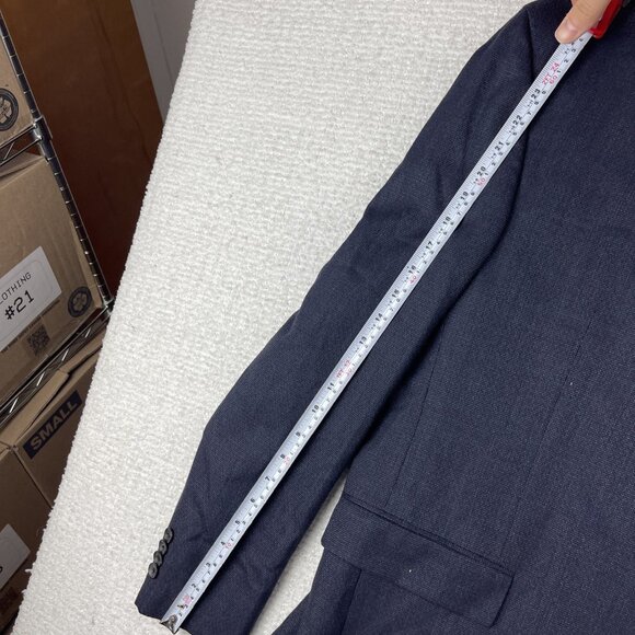 Men's Navy Blazer - Picture 15 of 16